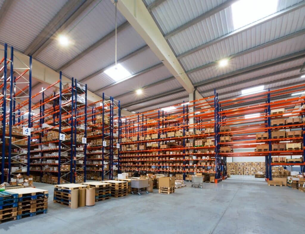 Rayonnage lourd palettes