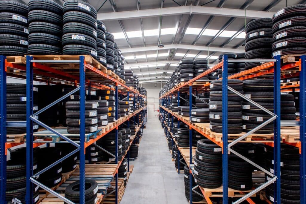 Stockage palettes industriel