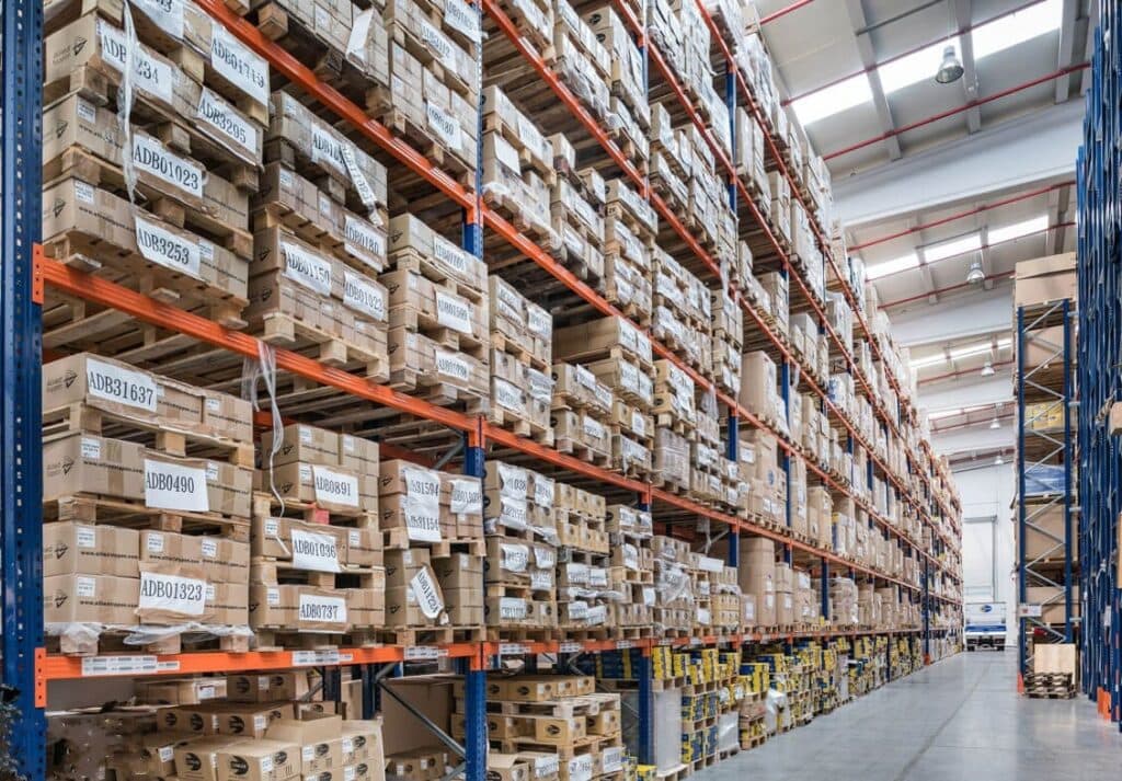 Installation professionnelle rayonnage