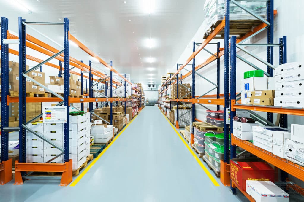 Rayonnage lourd logistique